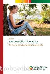 Libros: Hermen&eacute;utica Filos&oacute;fica - Ana Elias