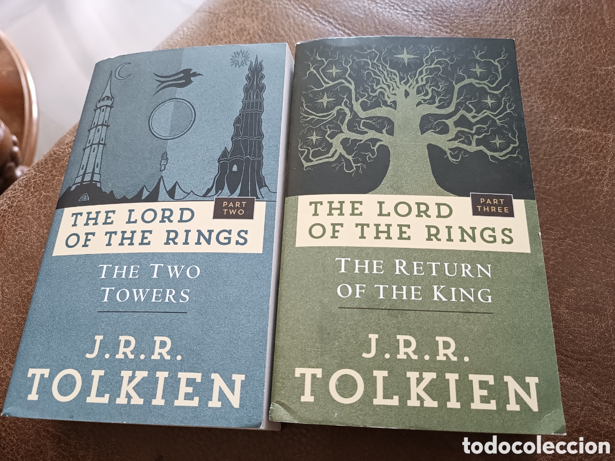 Livres: The Lord of the Rings, parte one and two. Nuevos.