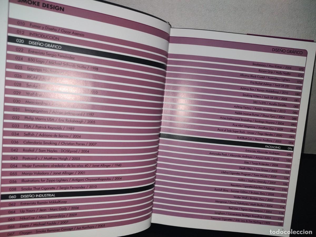 Libros: 70- SMOKE DESIGN. BRAINSTORMING BOOKS. 2012 - Foto 7