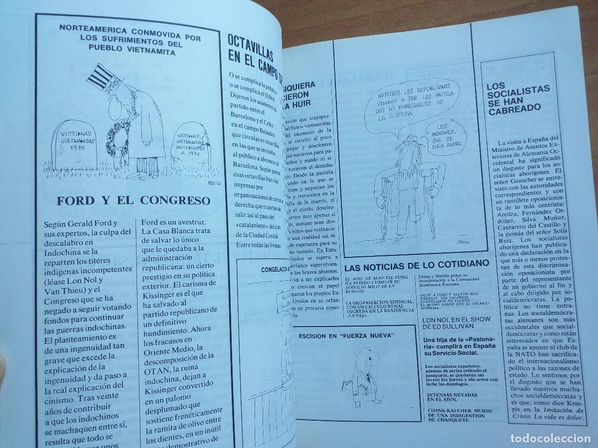 Libros: 1&ordf; EDICI&Oacute;N - 1975 EL A&Ntilde;O DEL &iexcl; AY, AY, AY ! - PERICH - Foto 2