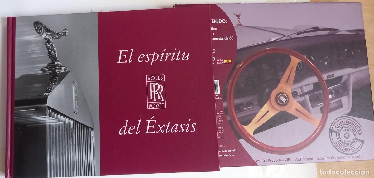 Libros: ROLLS ROYCE El esp&iacute;ritu del &eacute;xtasis Edici&oacute;n centenario libro + DVD 60 min. - Foto 1