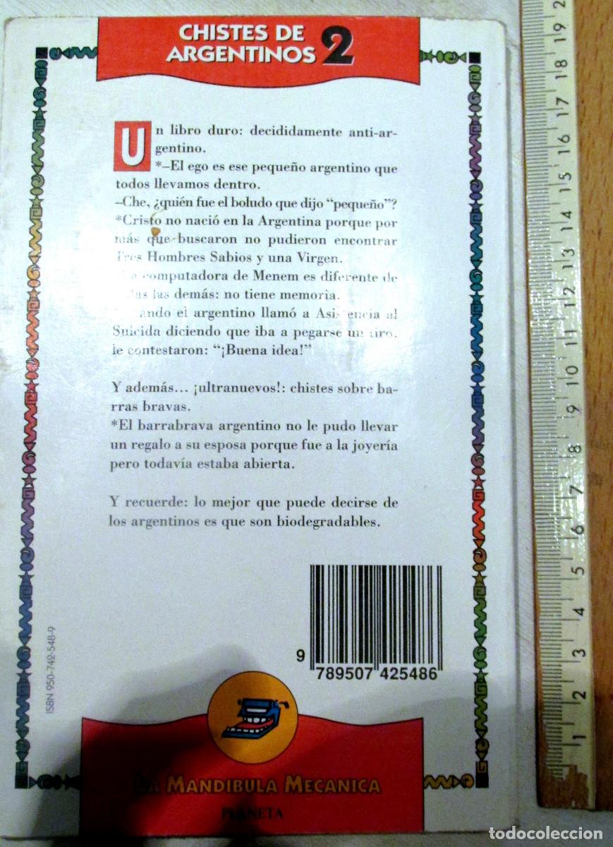 Libros: Chistes de argentinos 2. Pepe Muleiro. - Foto 3