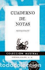 Livres: Cuaderno de notas azul 11,2x17,4cm - Espasa Calpe