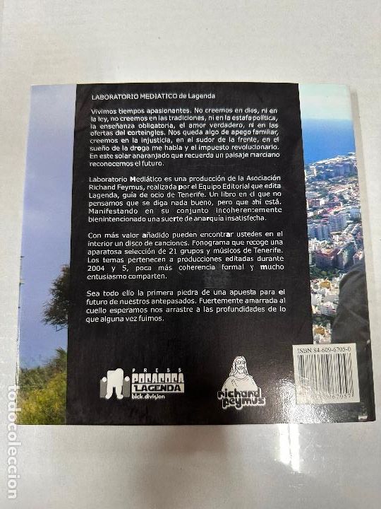 Libros: Laboratorio mediatico Libro + Cd grupos Rock tenerife - Foto 3