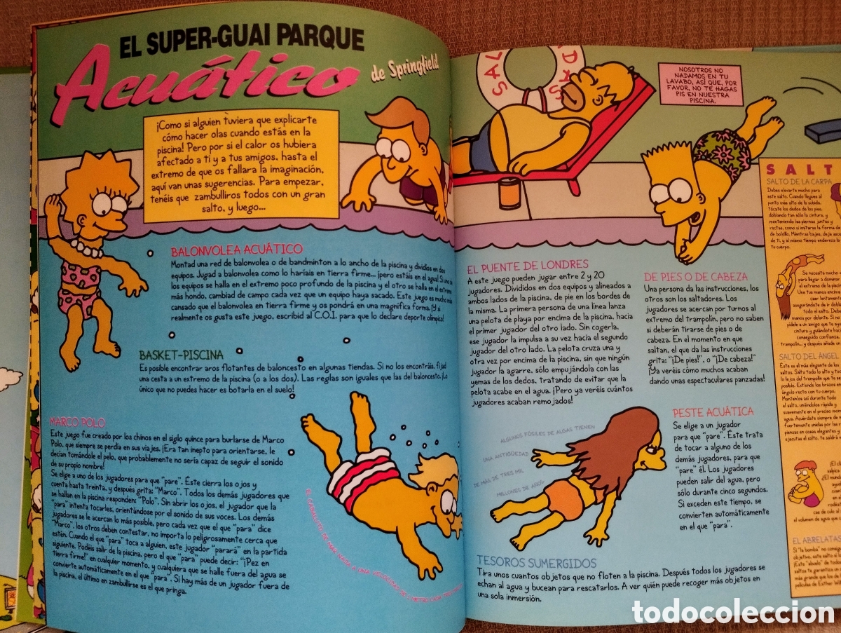 Libros: LOS SIMPSON JUEGOS Y PASATIEMPOS - Foto 2