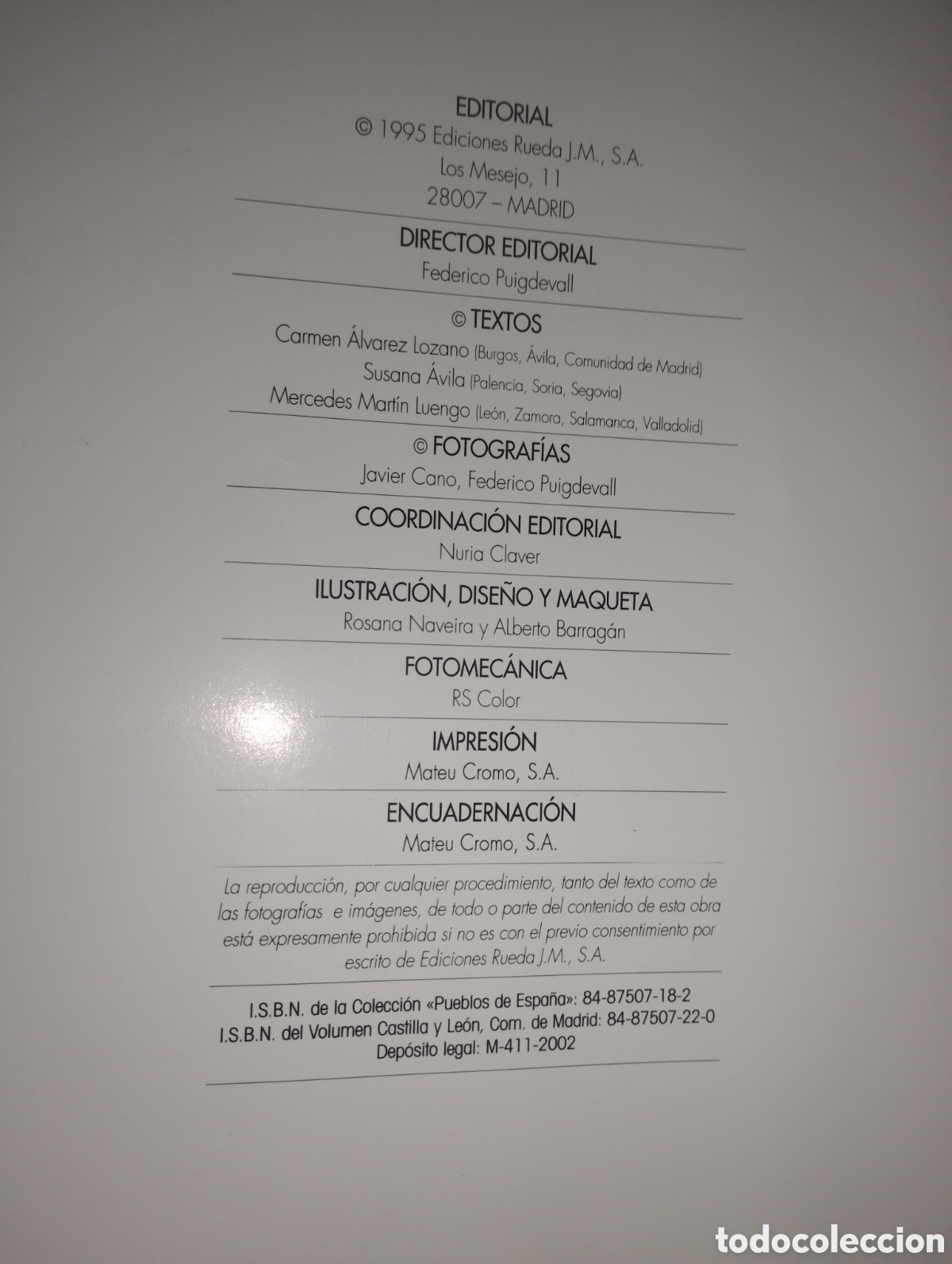 Libros: Pueblos de Espa&ntilde;a Castilla y Le&oacute;n C.Madrid - Foto 3
