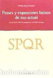 Livros: Frases y expresiones latinas de uso actual - Segura Mungu&iacute;a, Santiago