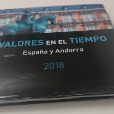 Libri: LIBRO ”VALORES EN EL TIEMPO. SELLOS DE ESPAÑA Y ANDORRA 2018”. VERSIÓN QUE INCLUYE LOS SELLOS.