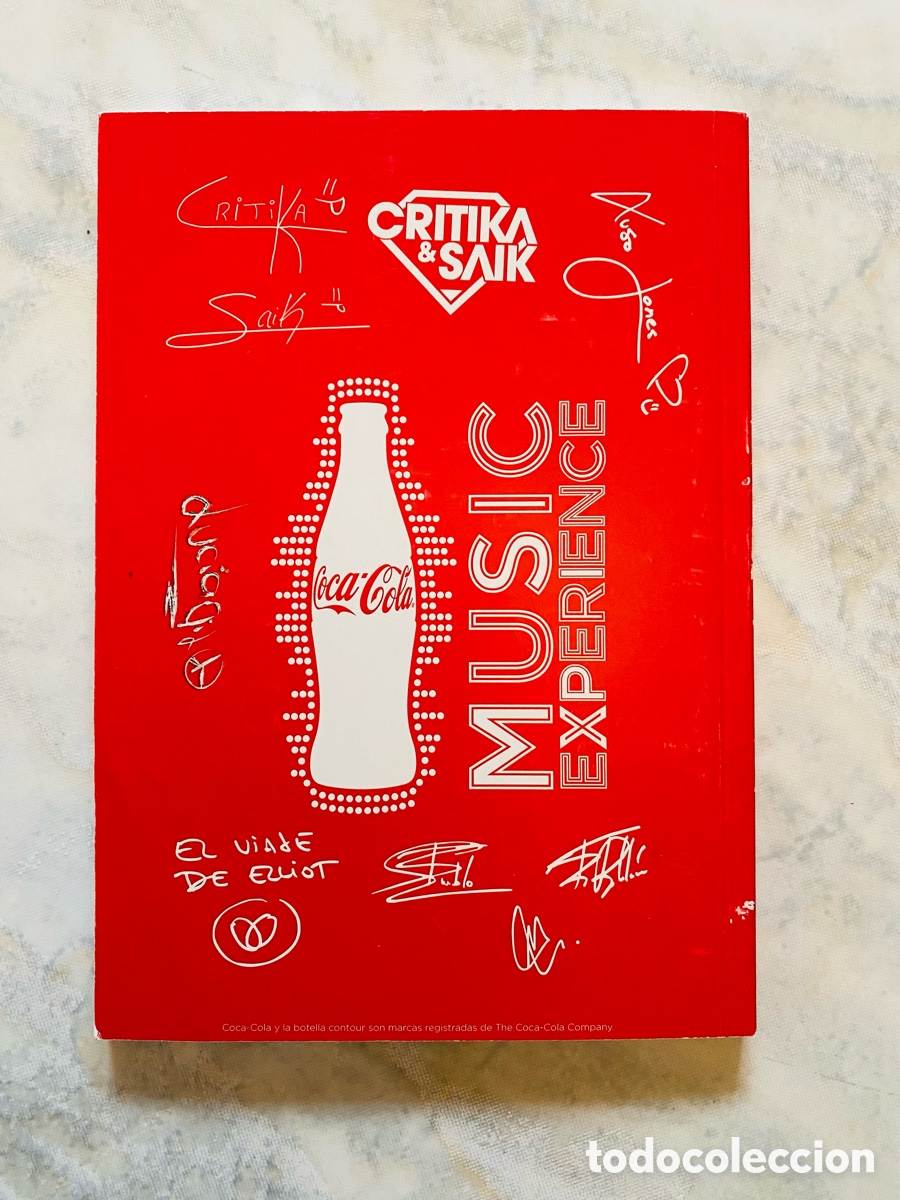 Libros: Cuaderno Coca-Cola Coca Cola Xuso Jones Music - Foto 2