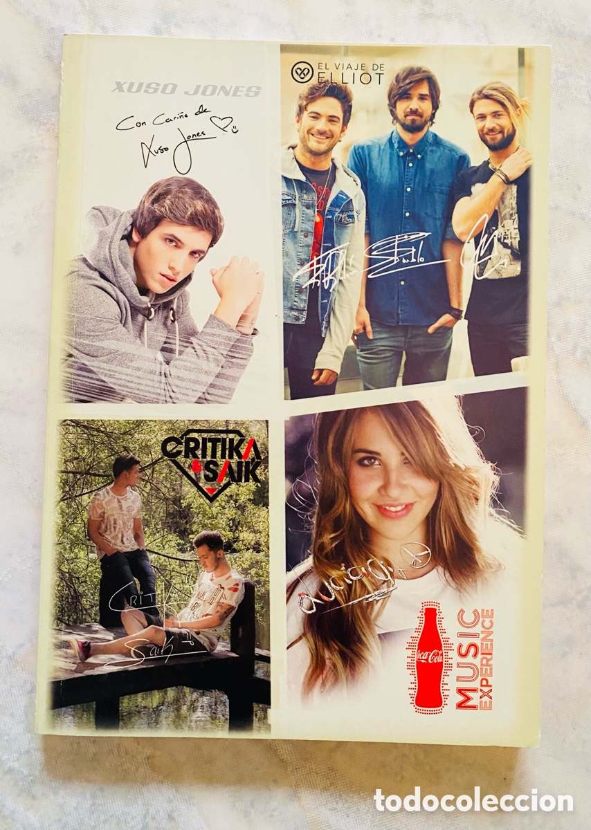 Libros: Cuaderno Coca-Cola Coca Cola Xuso Jones Music - Foto 1