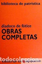 Libros: OBRAS COMPLETAS - Diadoco de F&oacute;tice - Foto 1