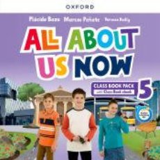 Libros: ALL ABOUT US NOW 5. CLASS BOOK. ANDALUSIAN EDITION - REILLY, VANESSA; BAZO, PLÁCIDO; PEÑATE, MARCOS