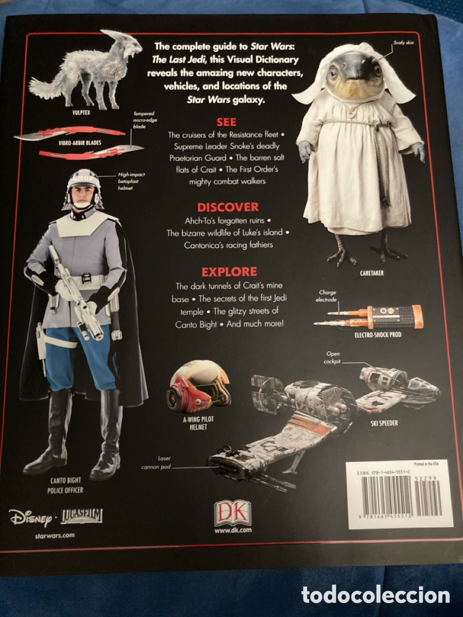 Libros: Star Wars. The last Jedi. The visual dictionary. - Foto 2