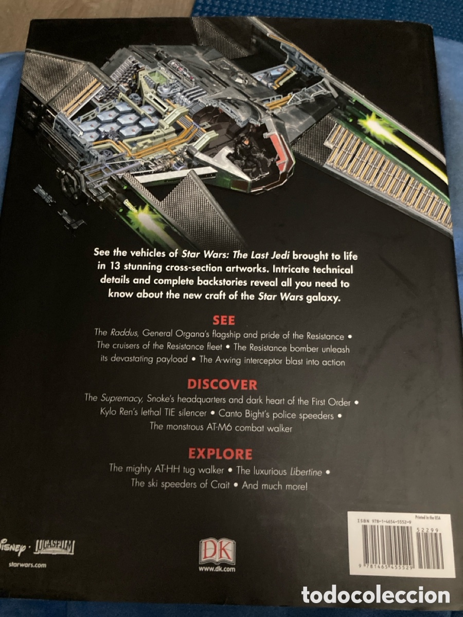 Libros: Star Wars The Last Jedi Incredible Cross-Sections - Foto 2