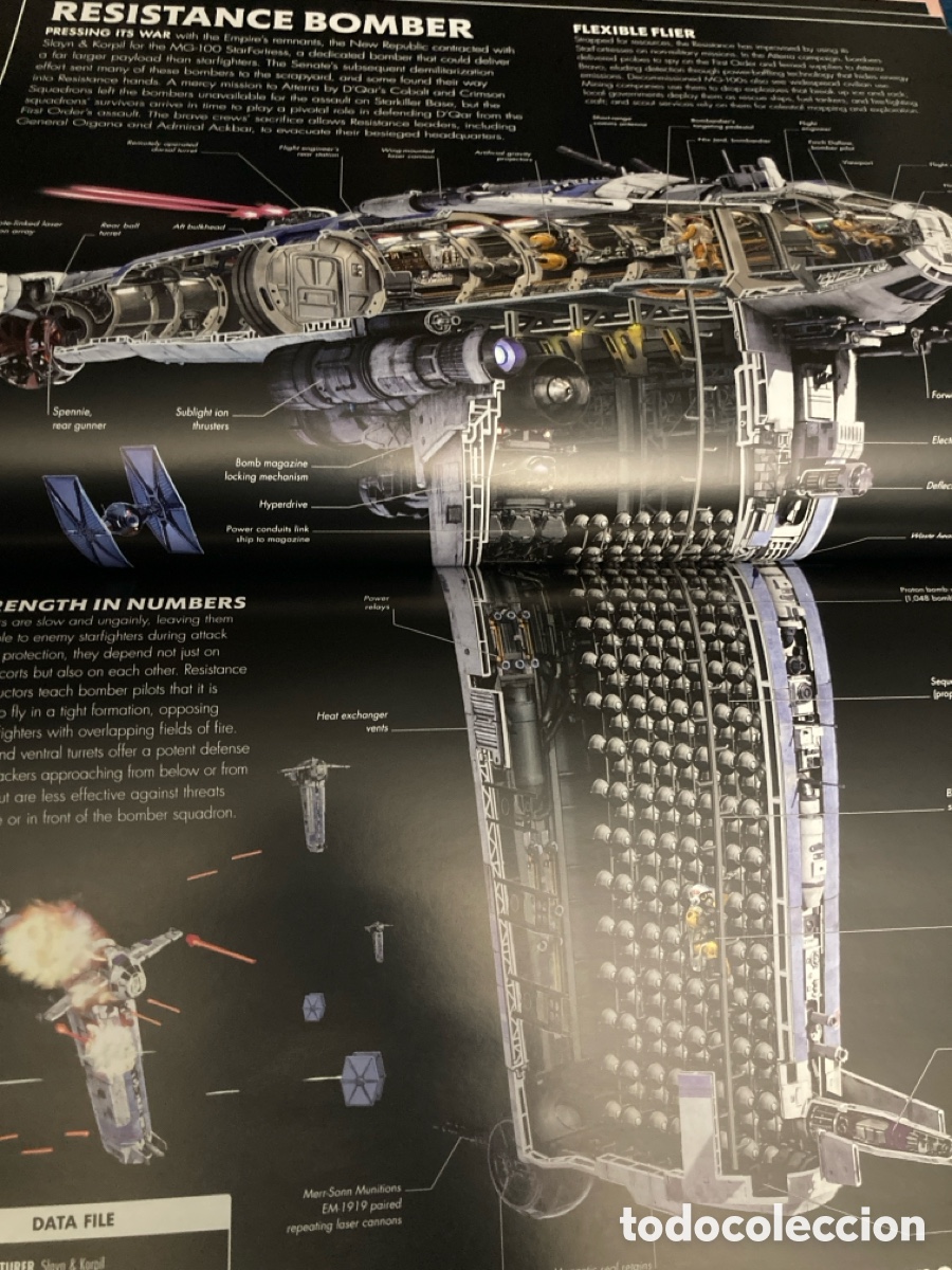 Libros: Star Wars The Last Jedi Incredible Cross-Sections - Foto 3