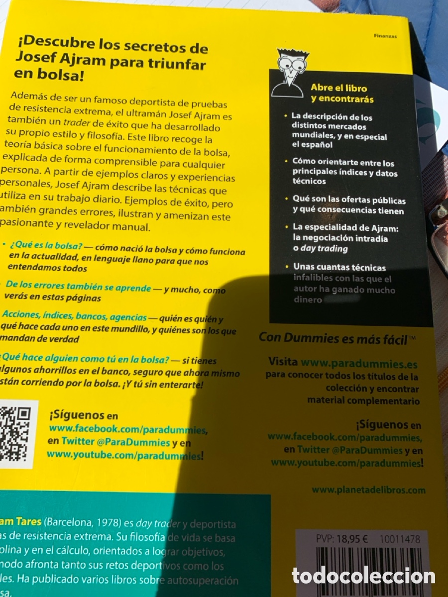 Libros: BOLSA PARA DUMMIES JOSEF AJRAM - Foto 2
