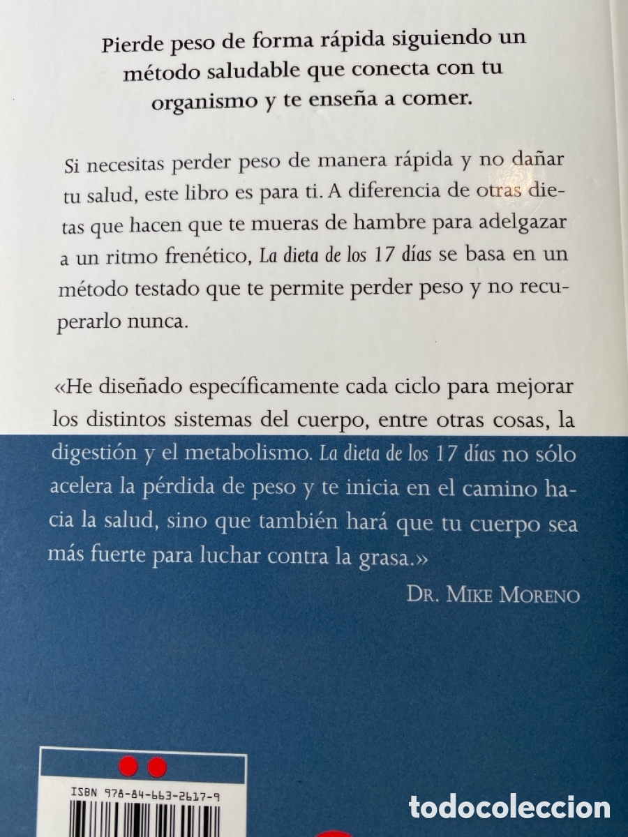 Libros: Doctor Mike Moreno - La dieta de los 17 d&iacute;as - Foto 2