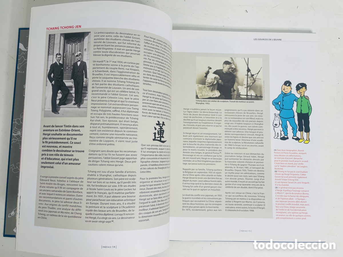 Libros: Lotus Bleu Herg&eacute; archives Tint&iacute;n - Foto 4
