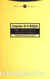 Libros: Lenguajes de la religi&oacute;n - Diez de Velasco, Francisco - Foto 1