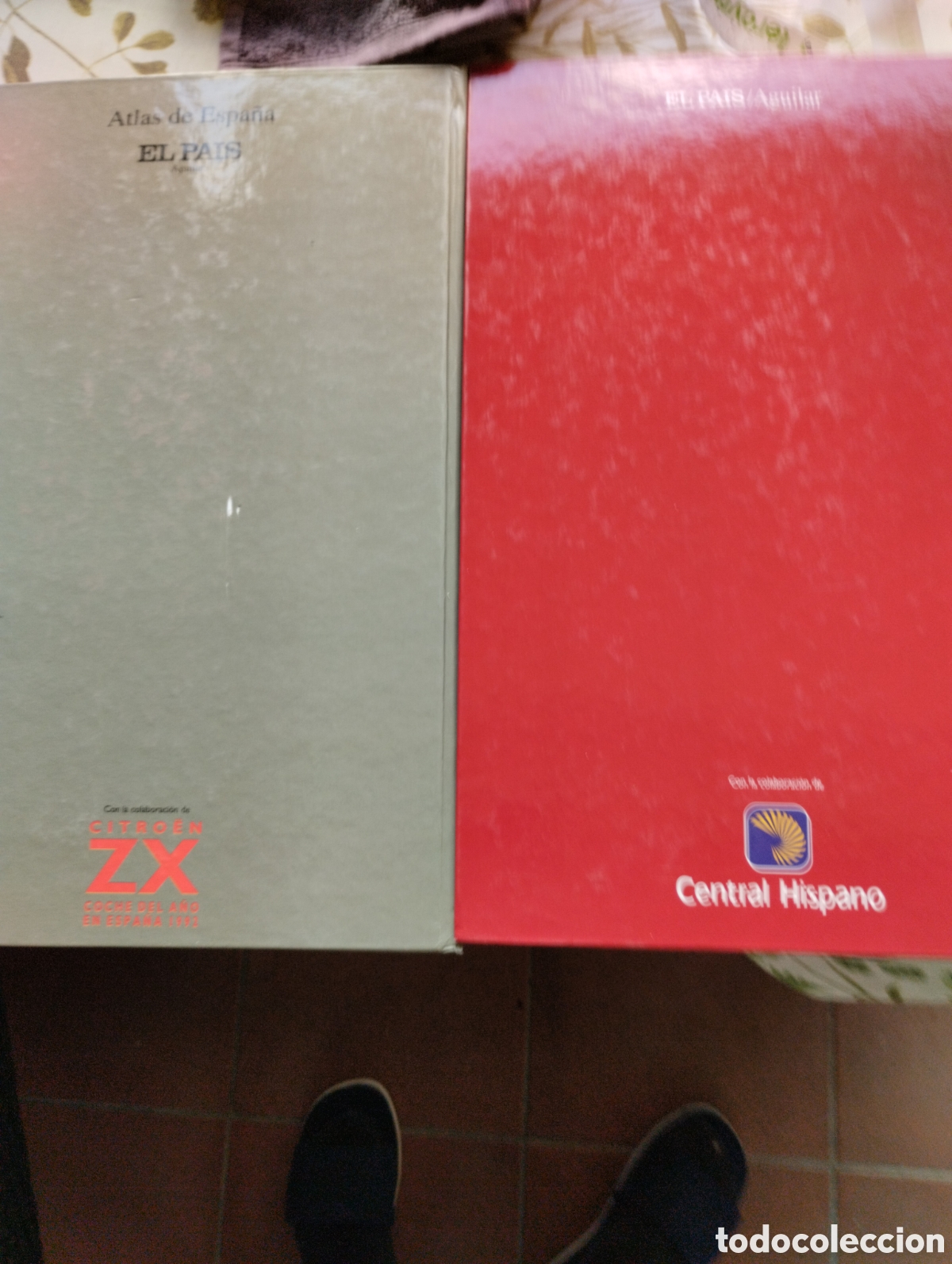 Libros: ATLAS DE ESPA&Ntilde;A, TOMOS I Y II - Foto 2
