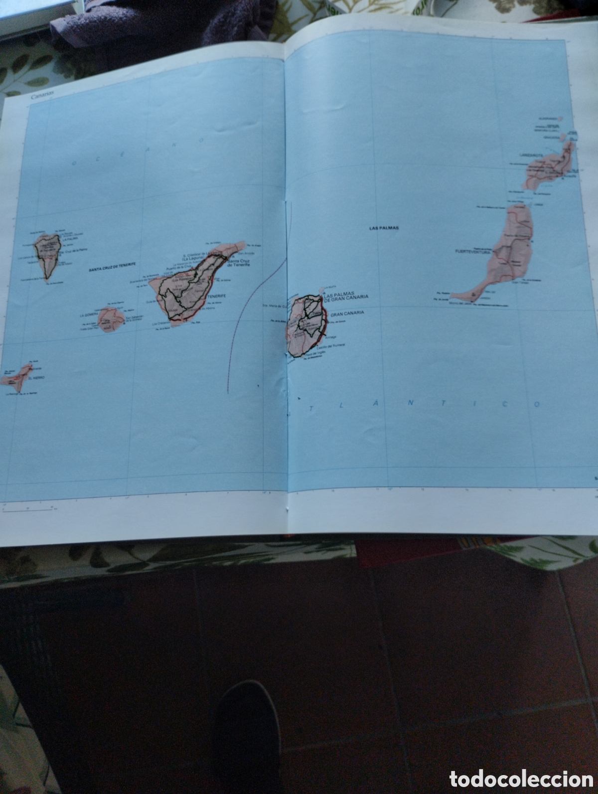 Libros: ATLAS DE ESPA&Ntilde;A, TOMOS I Y II - Foto 4