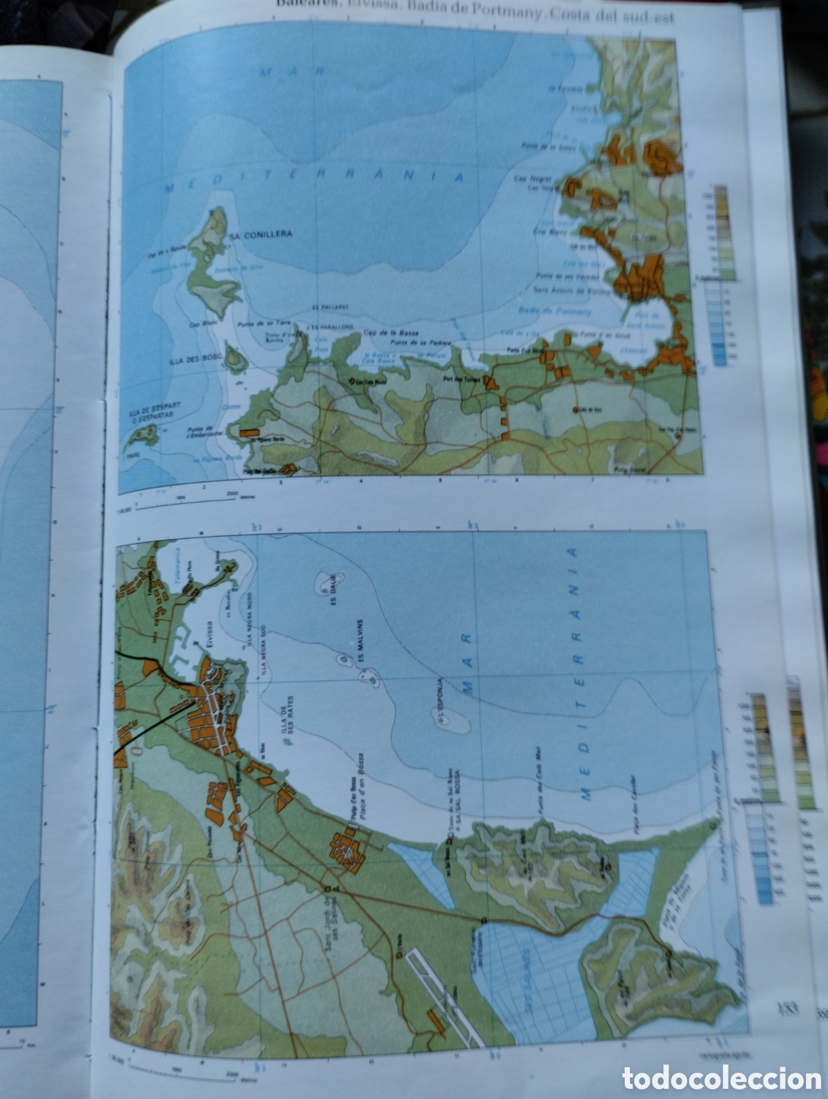 Libros: ATLAS DE ESPA&Ntilde;A, TOMOS I Y II - Foto 6