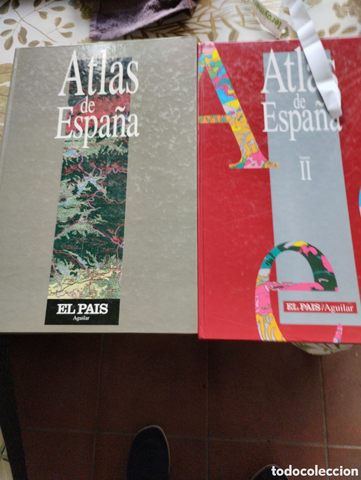 Libros: ATLAS DE ESPA&Ntilde;A, TOMOS I Y II - Foto 1