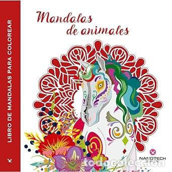 Libros: LIBRO DE MANDALAS PARA COLOREAR ( ANIMALES) - Foto 1