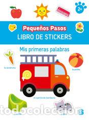 Libros: PEQUE&Ntilde;OS PASOS LIBRO DE STICKERS-PRIMERAS PALABRAS - BALLON - Foto 1