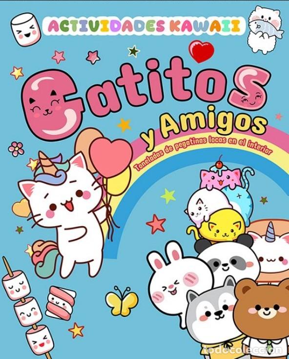 Libros: GATITOS Y AMIGOS. ACTIVIDADES KAWAII - Foto 1