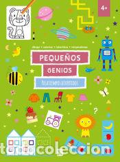 Libros: PEQUE&Ntilde;OS GENIOS -PASATIEMPOS DIVERTIDOS +4 - BALLON - Foto 1