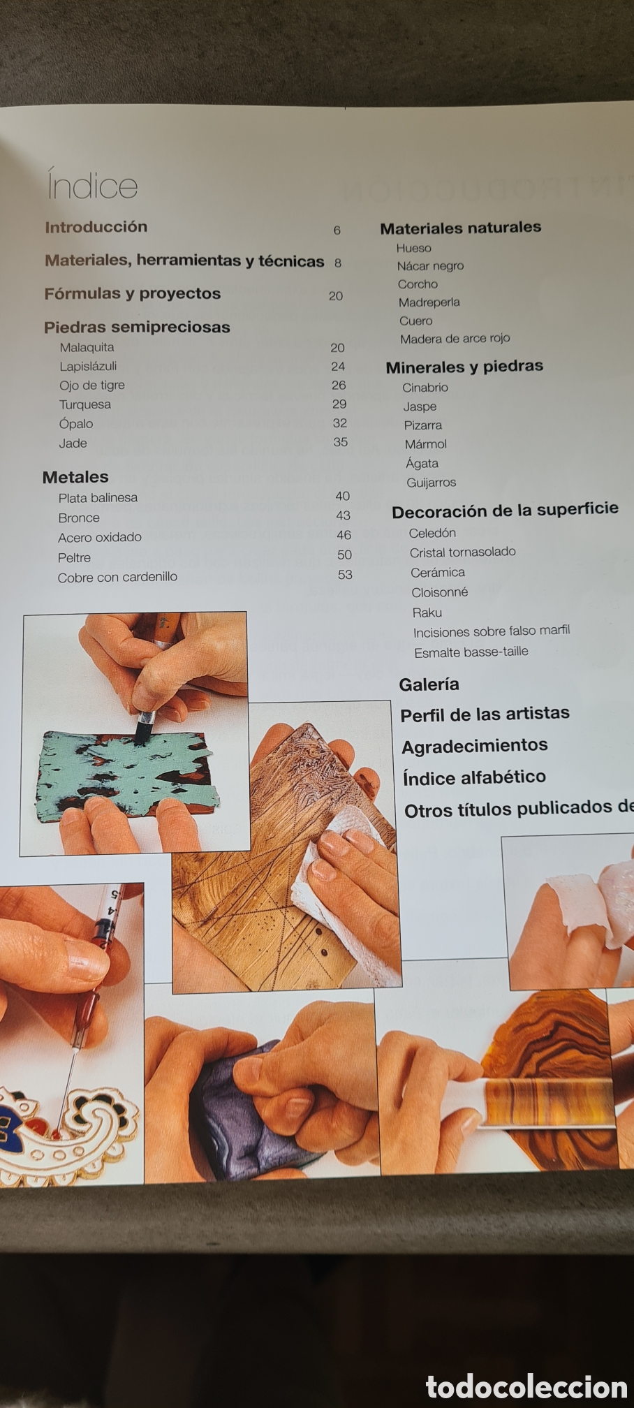Libros: Imitar materiales decorativos con fimo - Foto 2