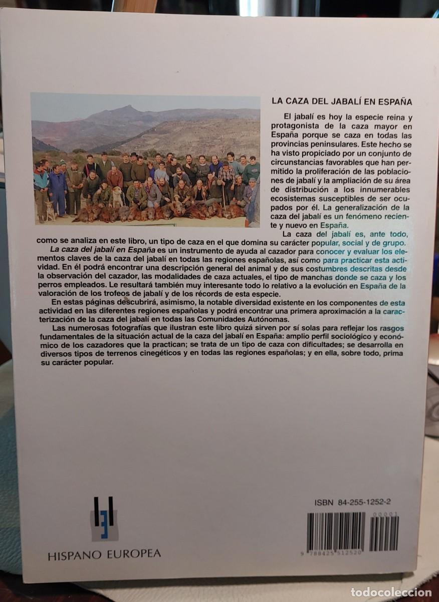Libros: LA CAZA DEL JABAL&Iacute; EN ESPA&Ntilde;A - Foto 2