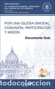 Libros: Por una Iglesia sinodal: comuni&oacute;n, participaci&oacute;n y misi&oacute;n - ; Francisco, Papa