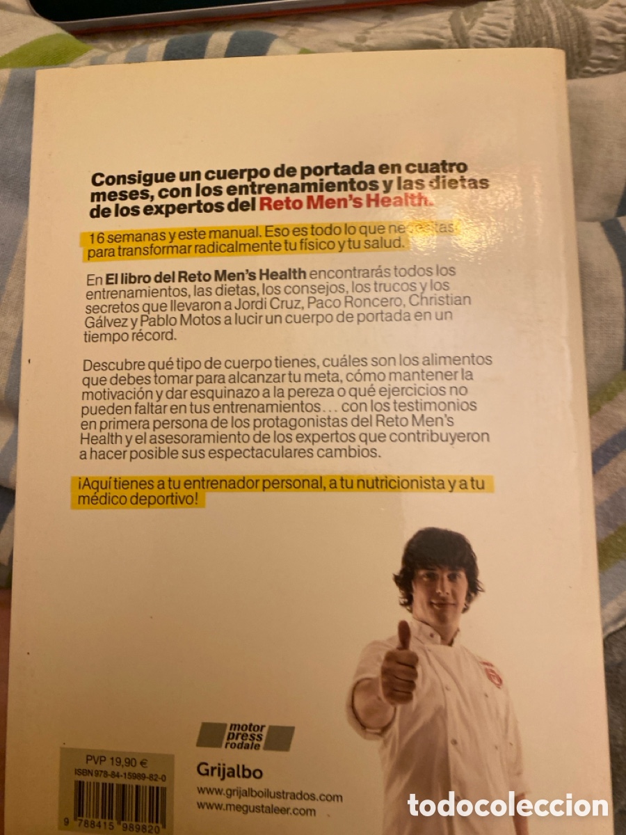 Libros: EL LIBRO DEL RETO MENS HEALTH - Foto 2