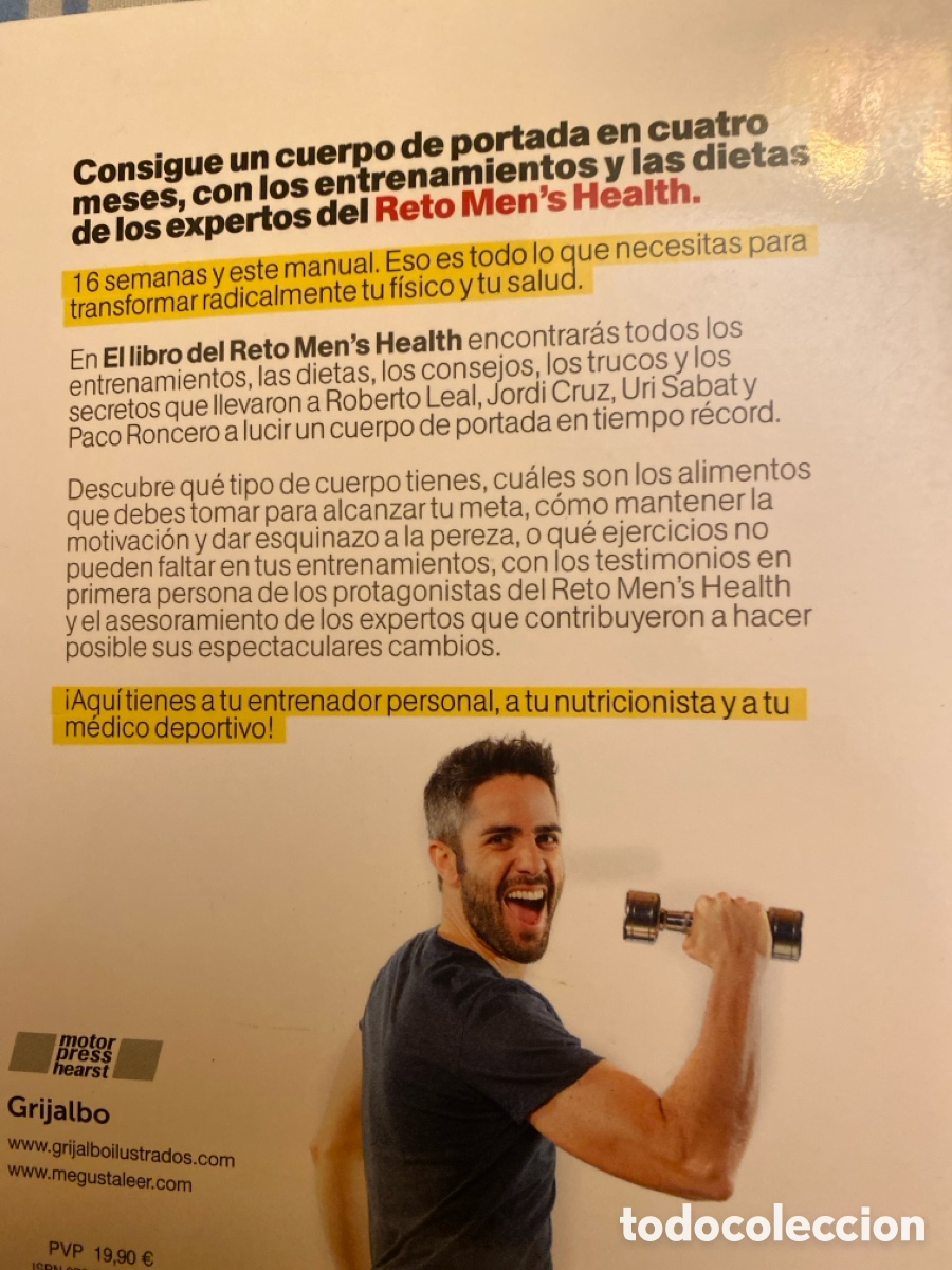 Libros: EL LIBRO DEL RETO MENS HEALTH - Foto 2