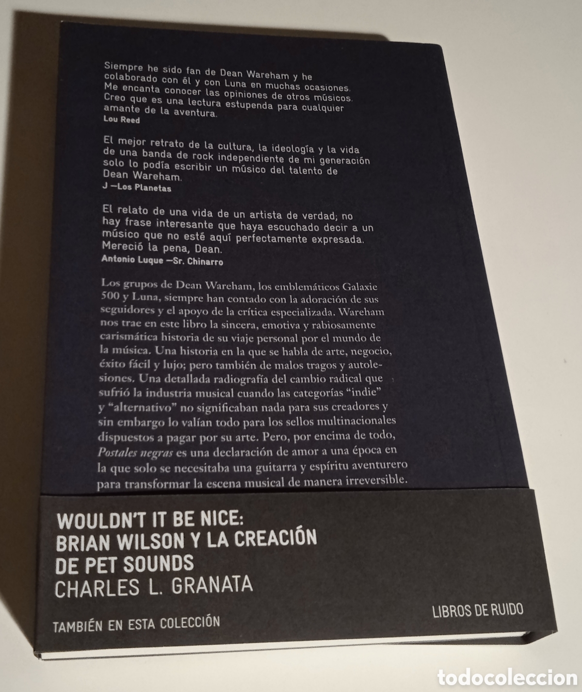 Libros: Dean Wareham, postales negras - Foto 2