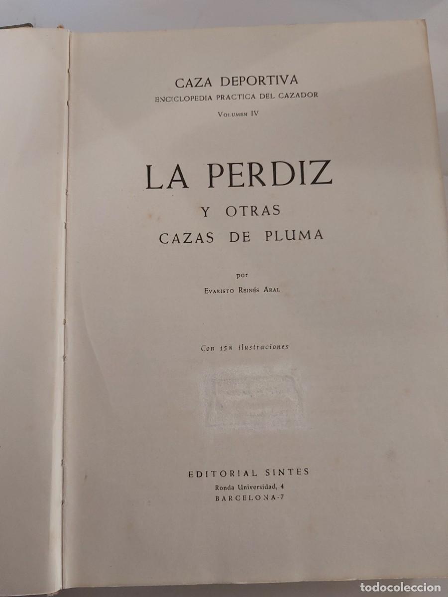 Libros: PERDIZ Y OTRAS CAZAS DE PLUMA - Foto 3