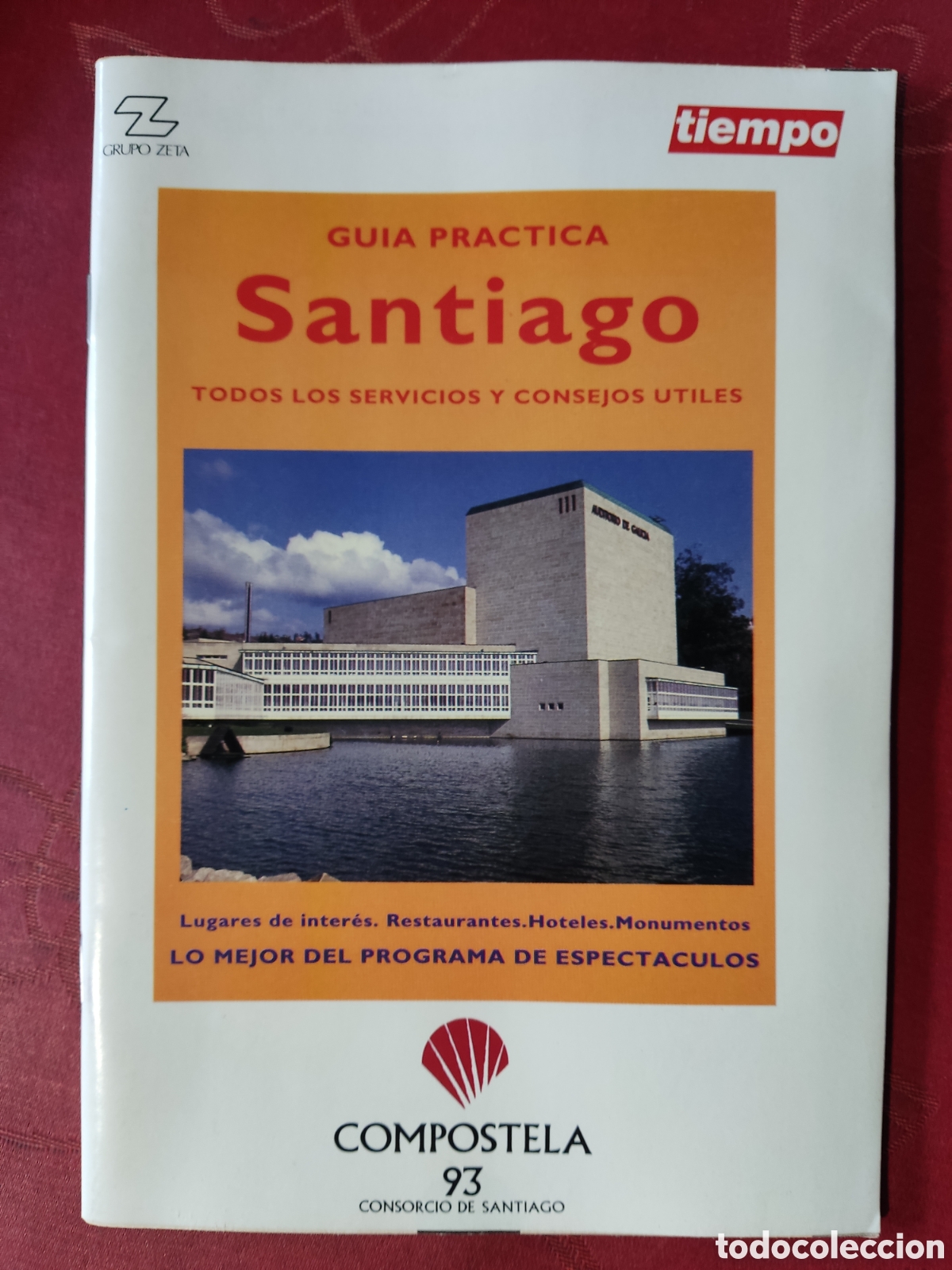 Libros: Gu&iacute;a pr&aacute;ctica Santiago a&ntilde;o 1993 - Foto 1