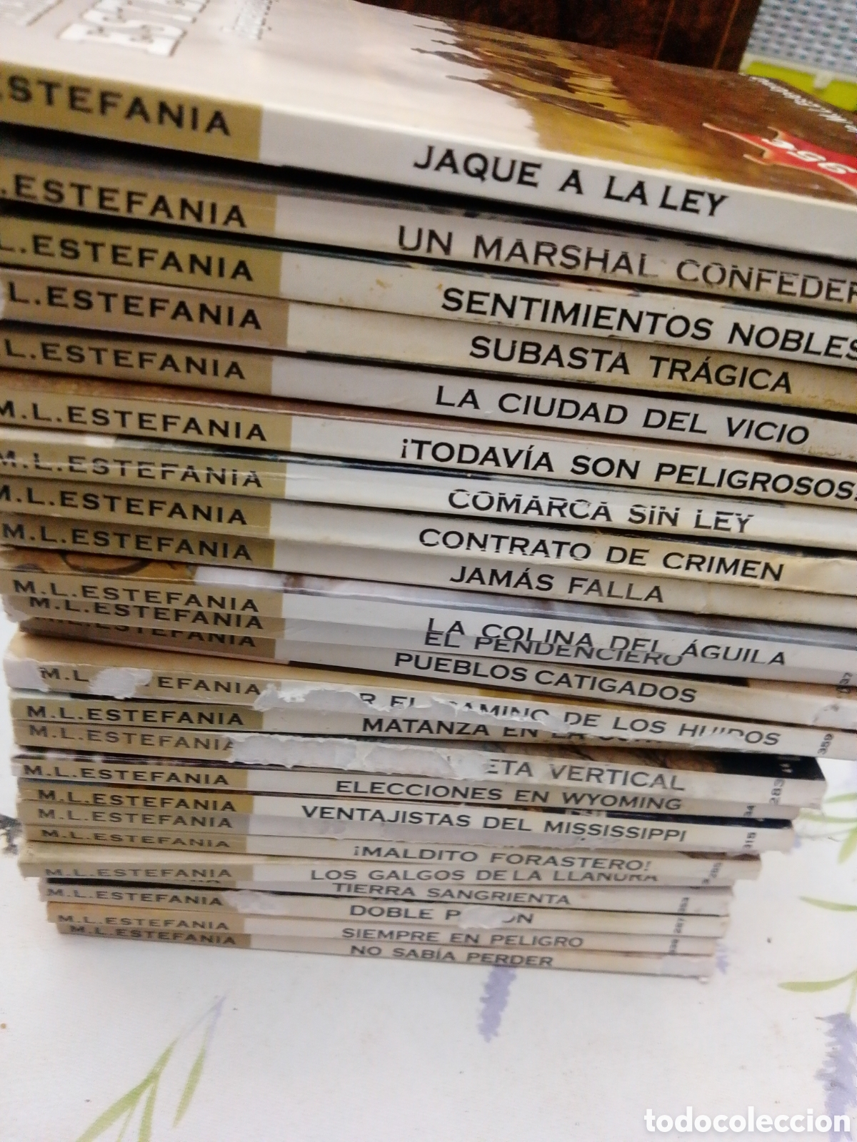 Libros: 24 LIBROS OESTE ESTEFANIA 2015 LAS 100 JOYAS DE M. L. ESTEFANIA - Foto 3