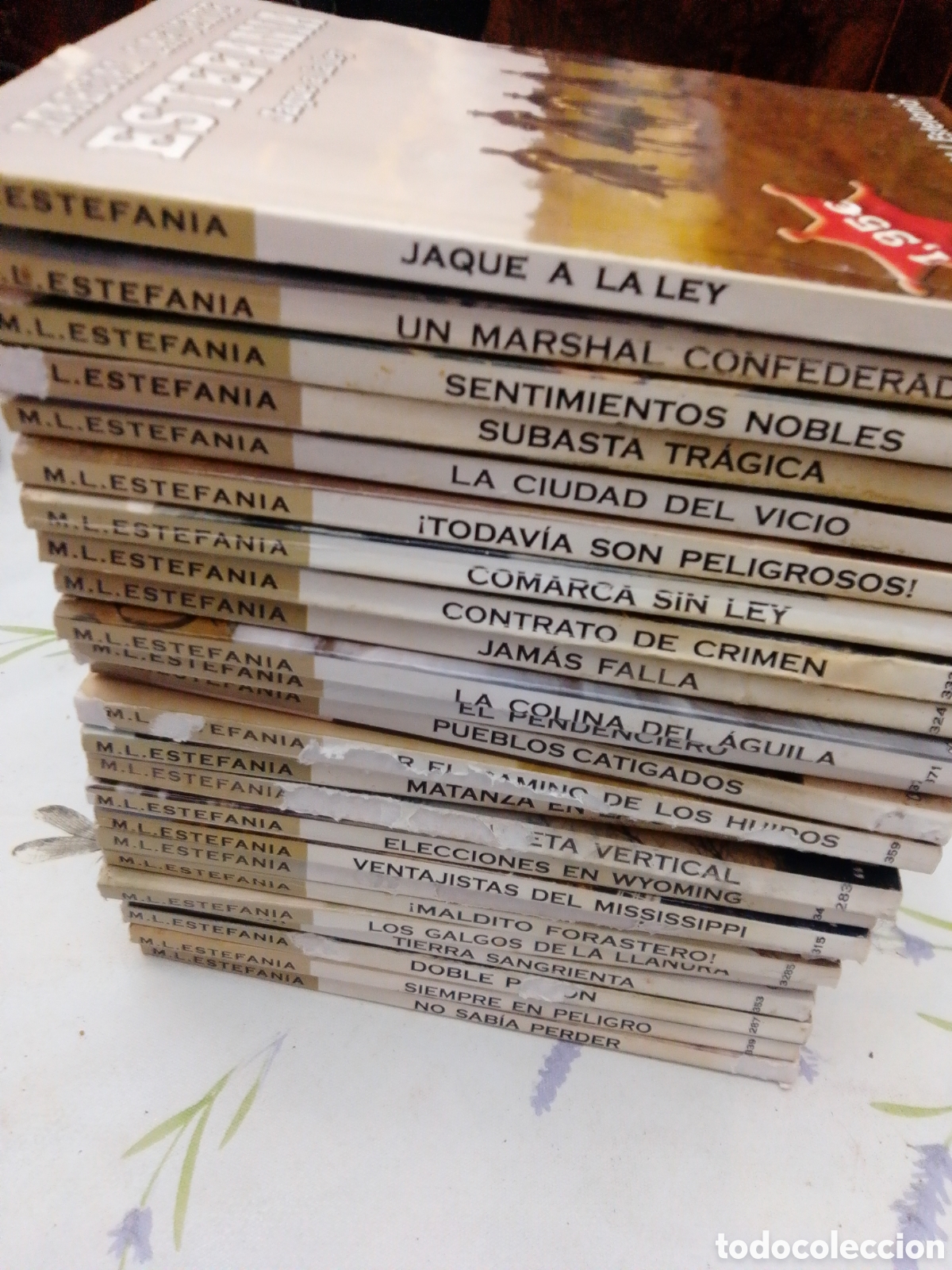 Libros: 24 LIBROS OESTE ESTEFANIA 2015 LAS 100 JOYAS DE M. L. ESTEFANIA - Foto 1