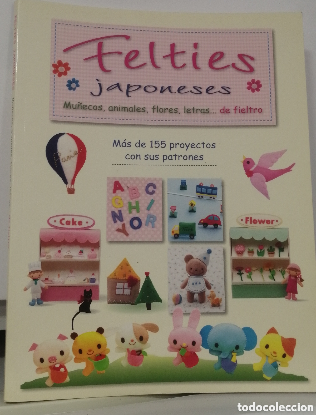 Libros: Felties japoneses M&aacute;s de 155 proyectos con sus patrones - Foto 1