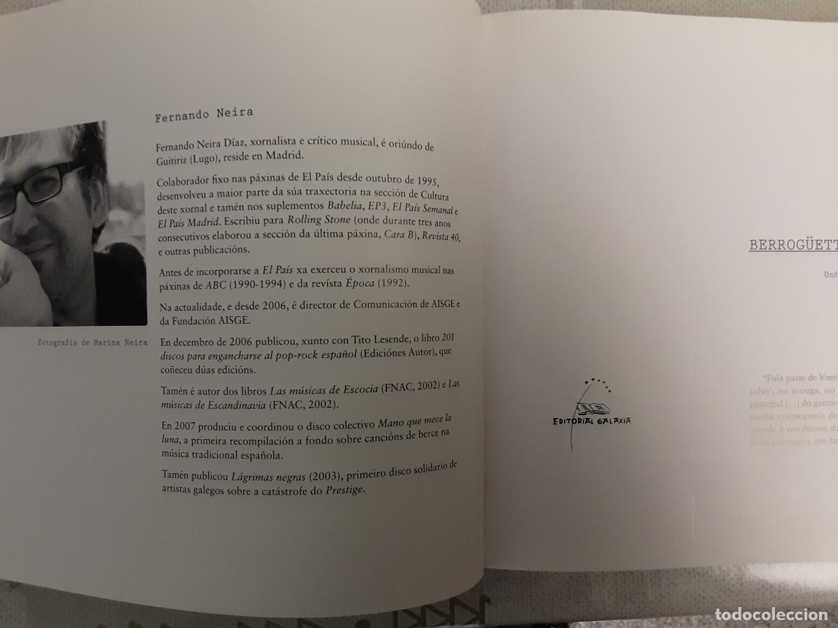 Libros: BERROG&Uuml;ETO. O PULSO DA TERRA ( CON CD Y DVD) - Foto 3