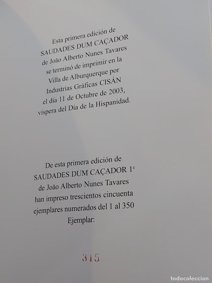 Libros: SAUDADES DUM CA&Ccedil;ADOR CAZA - Foto 4