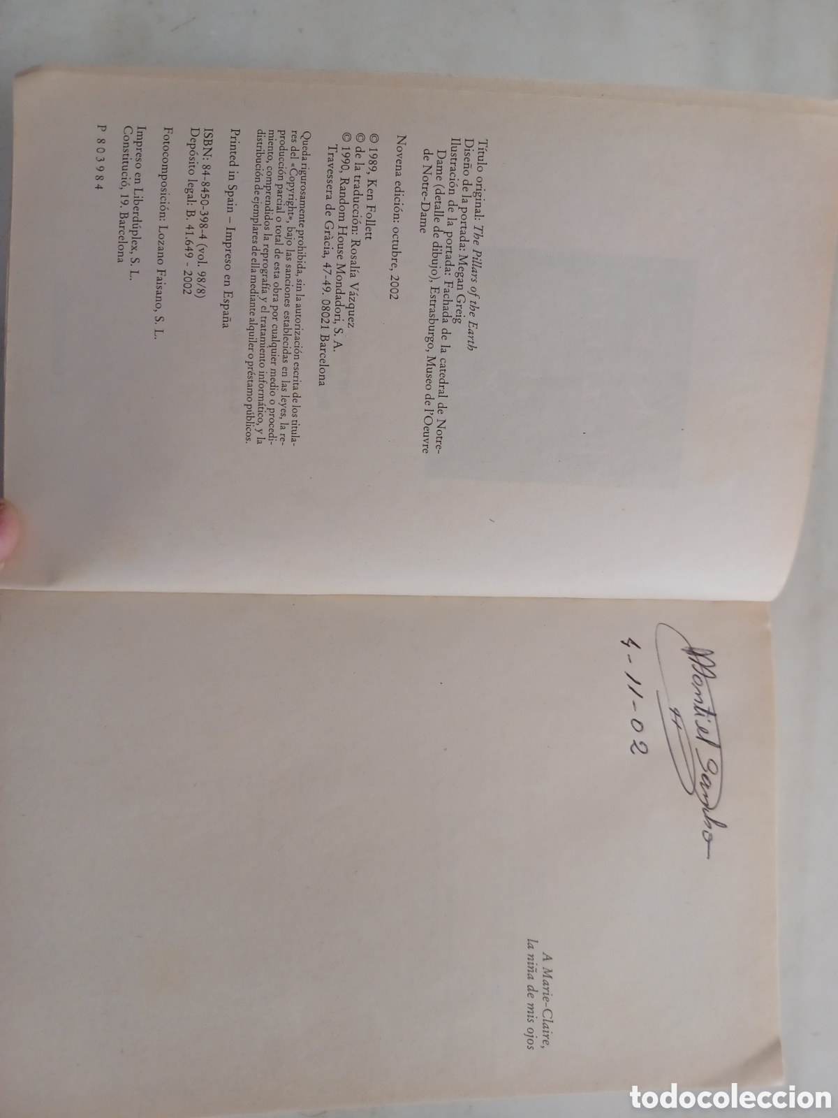 Libros: Libro ken follett los pilares de la tierra - Foto 4