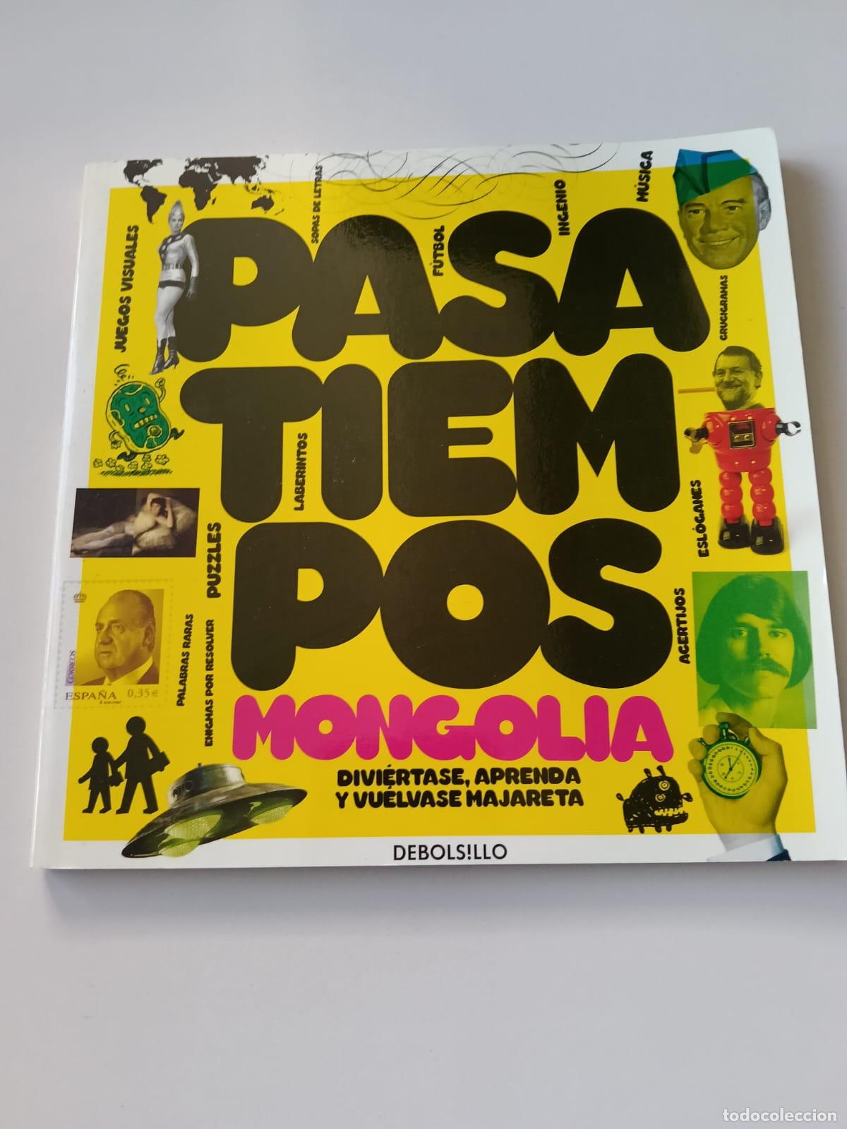 Libros: LIBRO PASATIEMPOS MONGOLIA (2013) - DEBOLSILLO - Foto 1