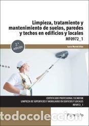 Libros: Limpieza, tratamiento y mantenimiento de suelos, paredes y techos en edificios y locales - MARTELL - Foto 1