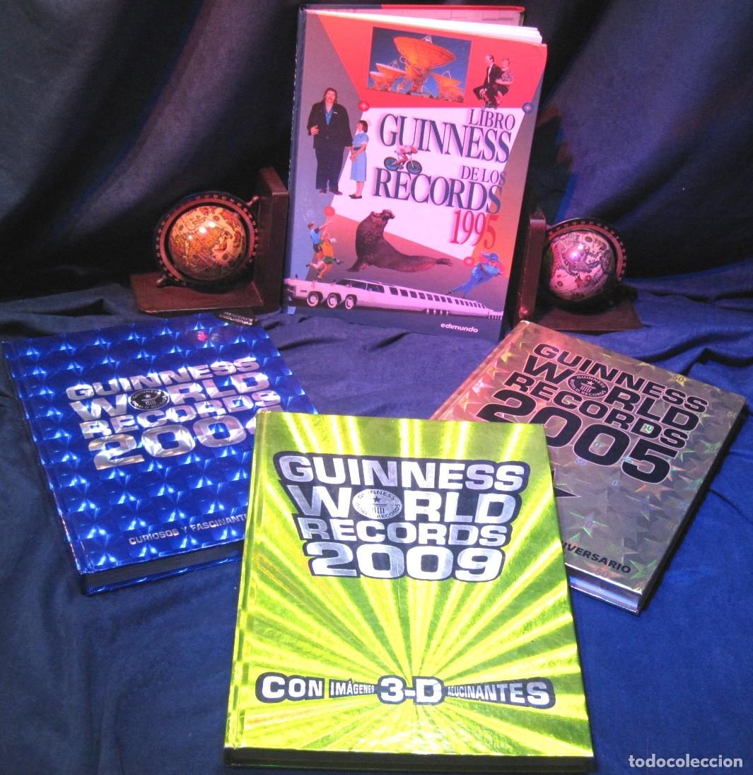 Libros: 4 libros GUINNESS de los RECORDS 1995, 2004, 2005 y 2009 - Foto 6