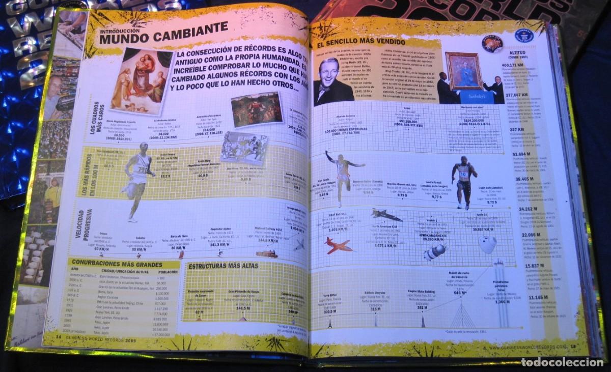 Libros: 4 libros GUINNESS de los RECORDS 1995, 2004, 2005 y 2009 - Foto 9