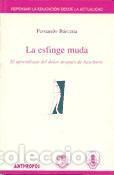 Libros: La esfinge muda - Fernando B&aacute;rcena Orbe - Foto 1